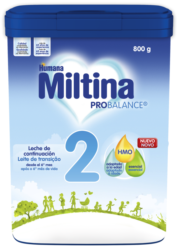 Miltina PROBALANCE® 2: Leche infantil con HMO